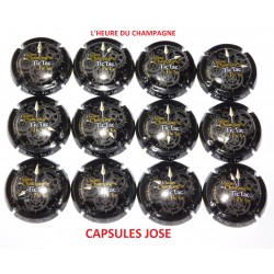 Série Complète de 12 Capsules de champagne Générique (P'tit Cap's)