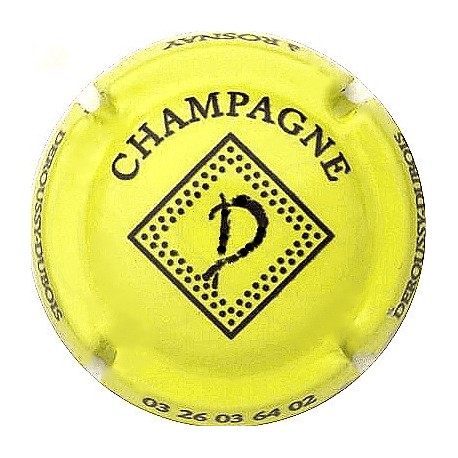 Capsule de champagne - DEROUSSY DUBOIS  N°10.f