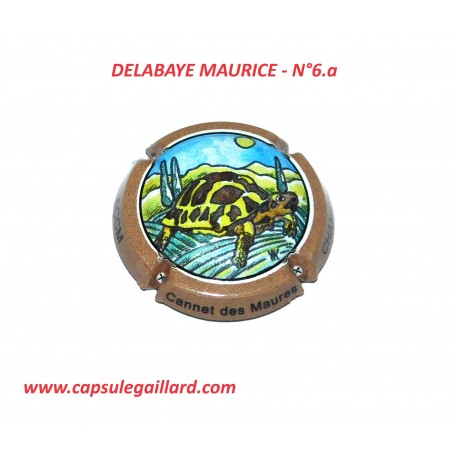 Capsule de champagne DELABAYE et FILS N°6.a