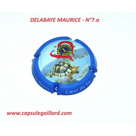 Capsule de champagne DELABAYE et FILS N°7.a