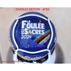 Capsule de champagne CHARLES HESTON (La Foulée des Sacres 2024)