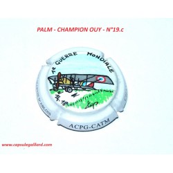 Capsule de champagne PALM - CHAMPION OUY N°19.c