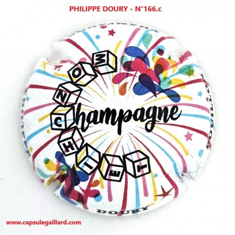 Capsule de champagne - PHILIPPE DOURY N°166.c