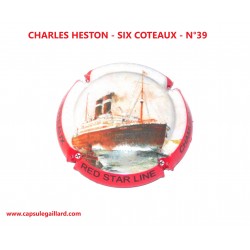 Capsule de champagne - CHARLES HESTON - SIX COTEAUX N°39