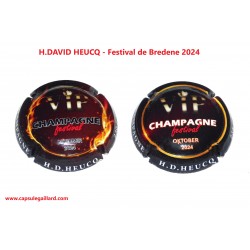 2 Capsules de Champagne H.DAVID HEUCQ - 300 Exemplaires