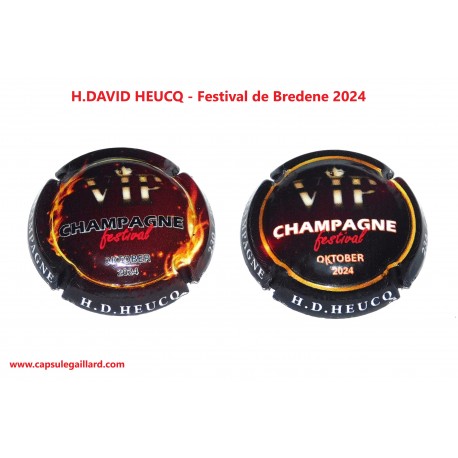 2 Capsules de Champagne H.DAVID HEUCQ - 300 Exemplaires