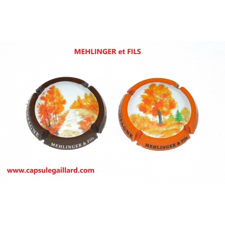 2 Capsules de Champagne MEHLINGER et FILS - 240 Exemplaires