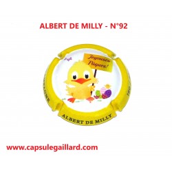 Capsule de Champagne ALBERT DE MILLY N°92