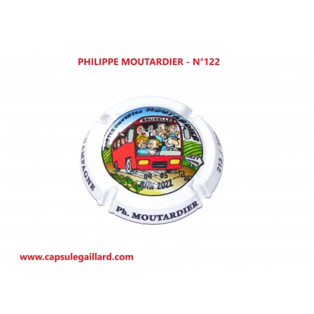 Capsule de champagne - PHILIPPE MOUTARDIER N°122