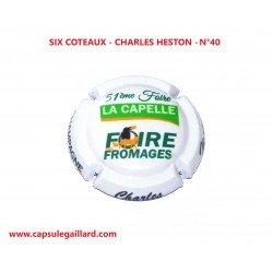 Capsule de champagne - CHARLES HESTON N°40