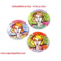 Série de 3 Capsules de champagne - CHAUDRON et FILS N°39 au 39.b