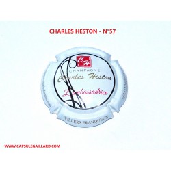 Capsule de champagne - CHARLES HESTON N°57