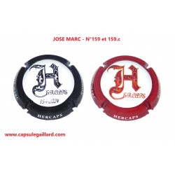 2 Capsules de champagne - JOSE MARC N°159 et 159.a