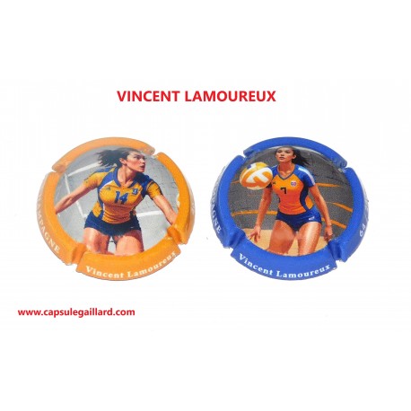 2 CAPSULES DE CHAMPAGNE - VINCENT LAMOUREUX (240 Ex)