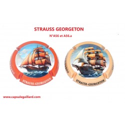 2 CAPSULES DE CHAMPAGNE - STRAUSS GEORGETON (240 Ex)