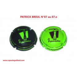 2 Capsules de champagne - PATRICK BREUL N°87 et 87.a