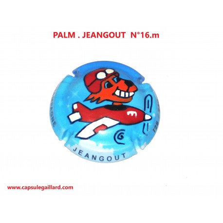 Capsule de champagne PALM - JEANGOUT N°16.m