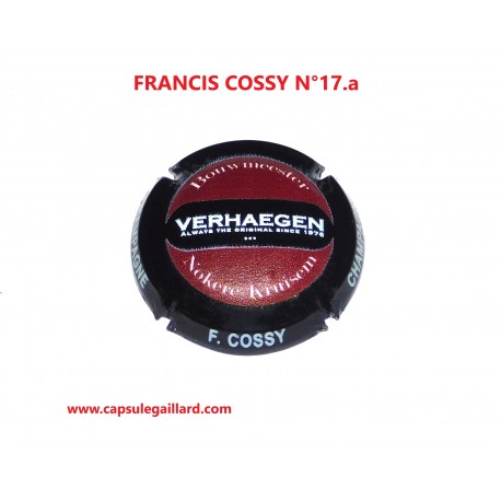 Capsule de champagne - FRANCIS COSSY - N°17.a - 360 Ex