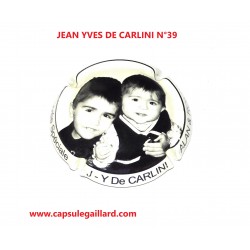 Capsule de champagne - JEAN YVES DE CARLINI - N°39