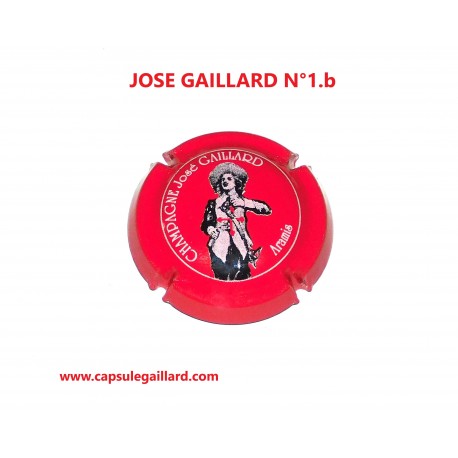 Capsule de champagne - GAILLARD. J  - N°1.b