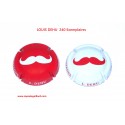 2 Capsules de champagne - LOUIS DEHU - Moustaches - 240 Exemplaires